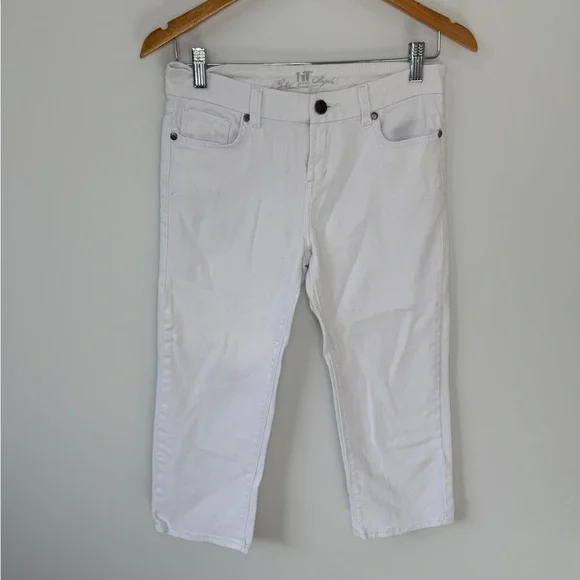 !it Los Angeles White Capri Jeans (16) - Picture 2 of 5